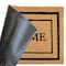 First Concept First Concept 18 in. W X 30 in. L Black/Brown Welcome Coir Door Mat FC-72024 - alternate 5